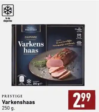 ALDI Varkenshaas 250 g. aanbieding