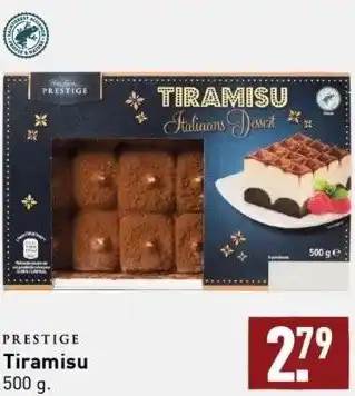 ALDI Tiramisu 500 g. aanbieding