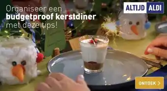 ALDI Organiseer een budgetproof kerstdiner met deze tips! aanbieding