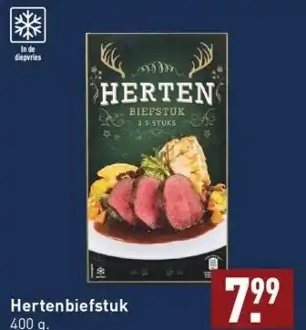 ALDI Hertenbiefstuk aanbieding