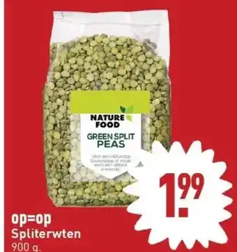 ALDI Op=op spliterwten aanbieding