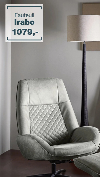 IN.HOUSE Fauteuil irabo aanbieding