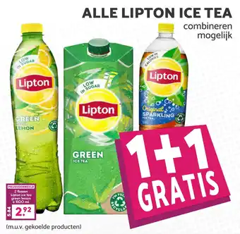 MCD Supermarkt Alle lipton ice tea aanbieding