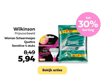Plein.nl Wilkinson aanbieding