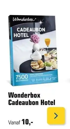 Primera Wonderbox cadeaubon hotel aanbieding