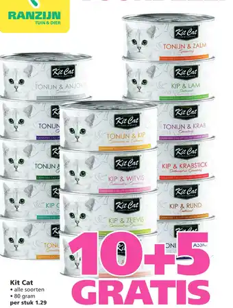Ranzijn Kit cat aanbieding