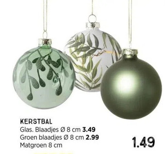 Xenos Kerstbal aanbieding