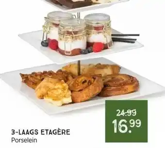 Xenos 3-laags etagère aanbieding