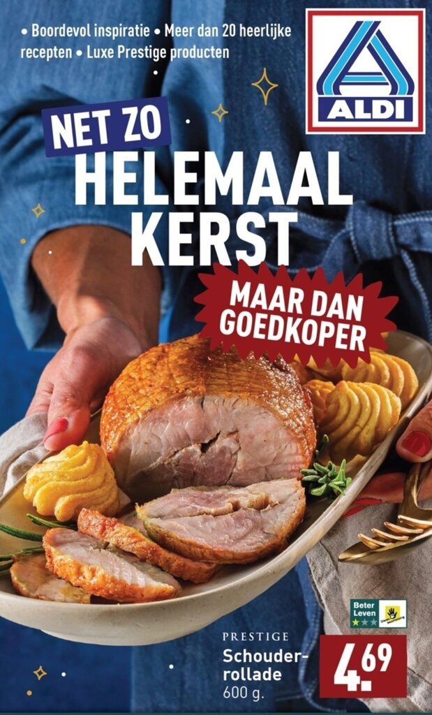 Schouderrollade 600 gram aanbieding bij ALDI