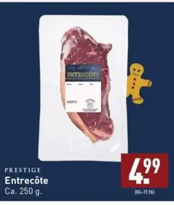 ALDI Entrecote 250 gram aanbieding