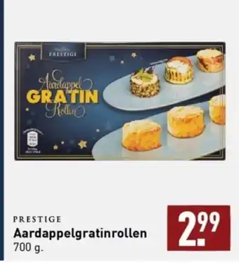 ALDI Aardappelgratinrollen 700 gram aanbieding