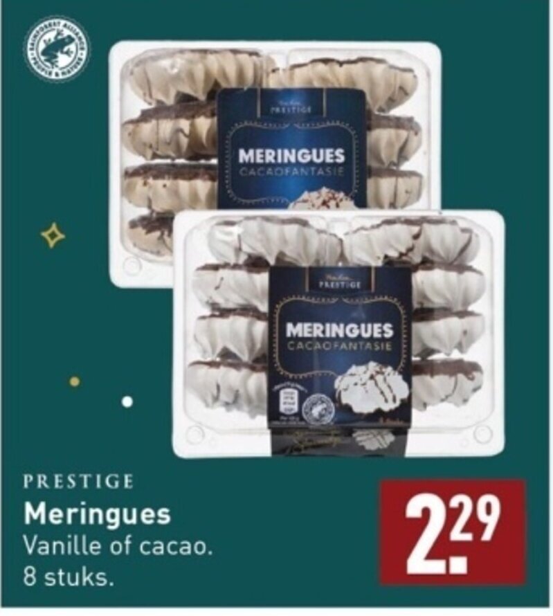 Meringues 8 stuks aanbieding bij ALDI