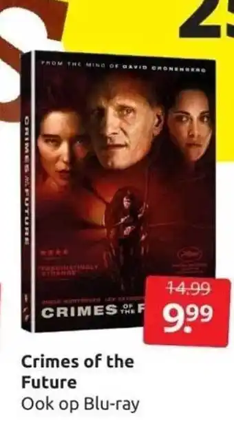 Boekenvoordeel Crimes of the future aanbieding