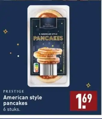 ALDI American style pancakes 6 stuks aanbieding