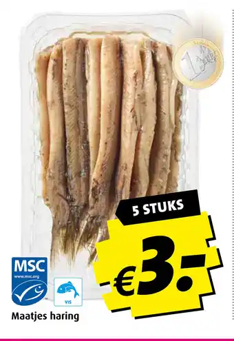 Boni Maatjes haring 5 stuks aanbieding