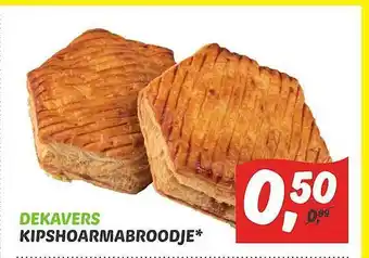 Dekamarkt Dekavers kipshoarmabroodje aanbieding