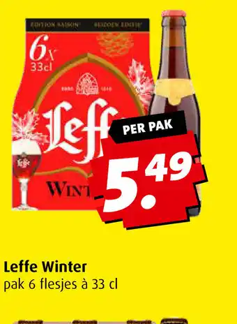 Boni Leffe Winter 6 flesjes a 33 cl aanbieding