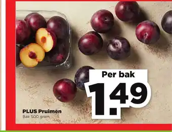 PLUS Plus pruimen aanbieding