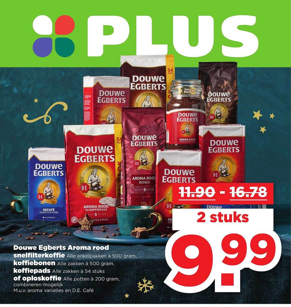 Douwe Egberts Koffiepads Aroma Rood - Familiepak - (216 Pads - Geschikt voor SENSEO Koffiepadmachines - Intensiteit 05/09 - Medium Roast Koffie) - 4 x 54 Pads