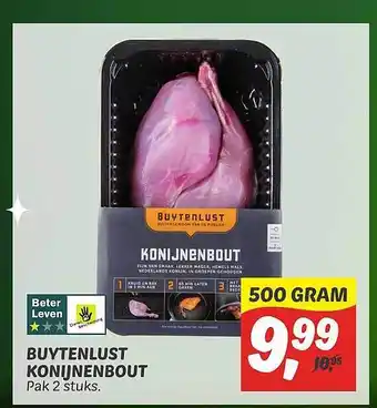 Dekamarkt Buytenlust konijnenbout aanbieding