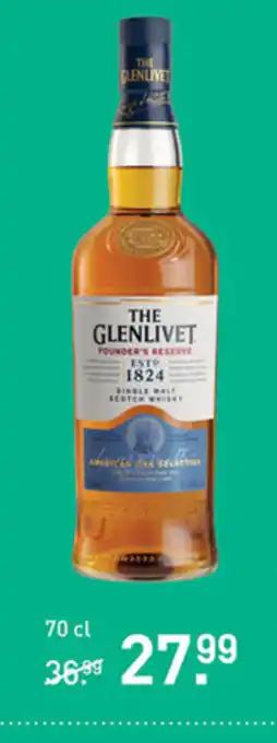 Gall & Gall The Glenlivet Founder's Reserve 70 cl aanbieding