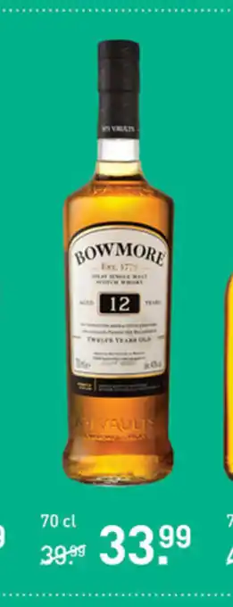 Gall & Gall Bowmore 70 cl aanbieding