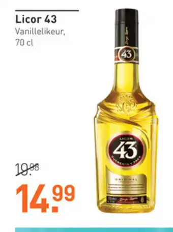 Gall & Gall Licor 43 70 cl aanbieding