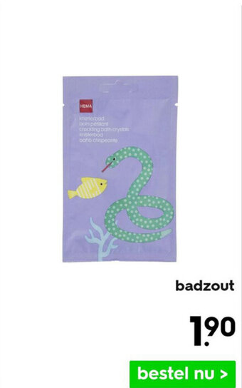 HEMA Badzout aanbieding