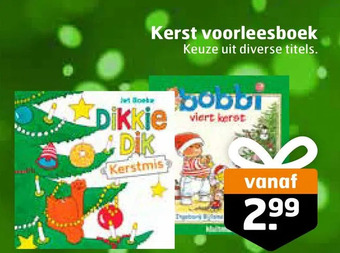 Trekpleister Kerst voorleesboek aanbieding
