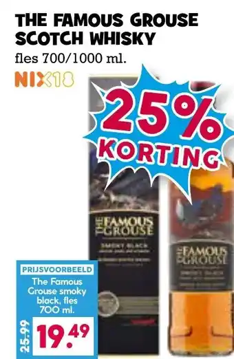 Boon`s Markt The famous grouse scotch whisky aanbieding