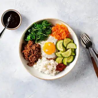 Picnic Bibimbap met gehakt en hoisin aanbieding