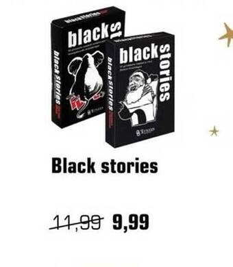 Primera Black stories aanbieding