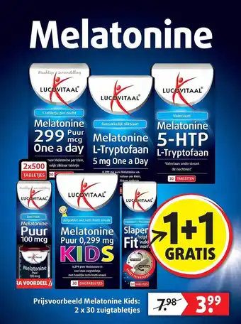 Lucovitaal Lucovitaal melatonine kids aanbieding