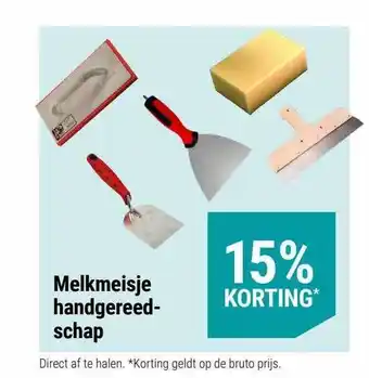 Pontmeyer Melkmeisje handgereedschap aanbieding