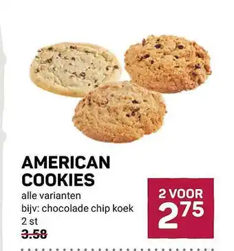 Ekoplaza American cookies aanbieding