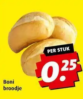 Boni Boni broodje aanbieding