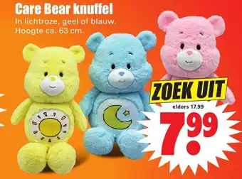 Dirk Care Bear knuffel 63 cm aanbieding