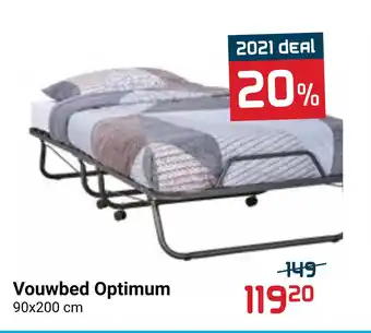 Beddenreus Vouwbed Optimum aanbieding