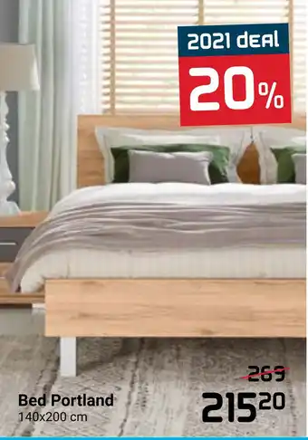 Beddenreus Bed Portland aanbieding