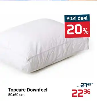 Beddenreus Topcare Downfeel aanbieding