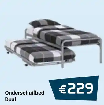 Beddenreus Onderschuifbed Dual aanbieding