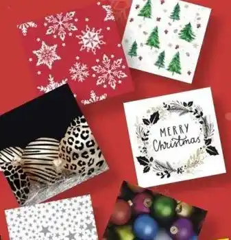 Big Bazar Alle kerstservetten of tafelkleden aanbieding