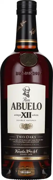 Drankdozijn Abuelo 12 anos two oaks 70cl aanbieding