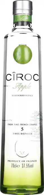 Drankdozijn Ciroc green apple 70cl aanbieding