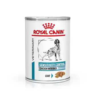 Zooplus 12x420g sensitivity control kip & rijst royal canin veterinary diet hondenvoer aanbieding