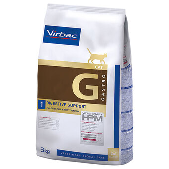 Zooplus 3kg vet veterinary hpm cat digestive support kattenvoer aanbieding
