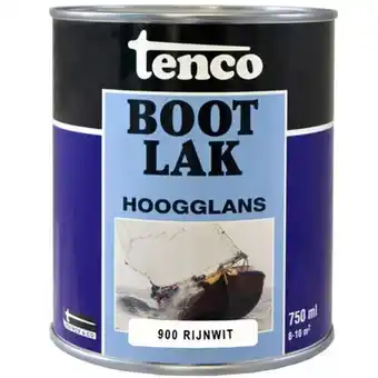 Praxis Tenco bootlak rijnwit 900 750 ml aanbieding