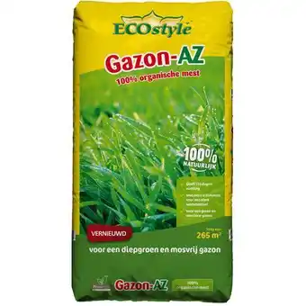 Praxis Ecostyle gazonmeststof az 20kg aanbieding