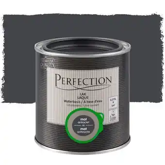 Praxis Perfection lak ultradekkend mat antraciet 375ml aanbieding