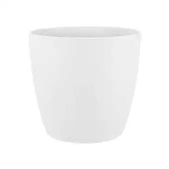 Praxis Elho pot brussels rond wit 30cm aanbieding